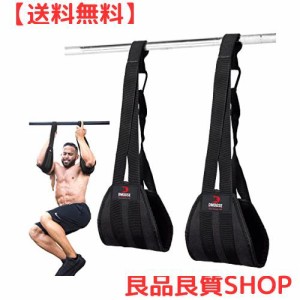 DMoose Fitness 腹筋建物とコア筋力トレーニング用ハンギングアブストラップ、Abトレーニング用腕のサポート男性と女性用パッド入りのジ