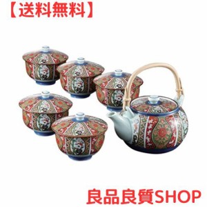 茶器 おしゃれ : 有田焼 錦古伊万里 番茶器 セット Japanese Tea set(Tea pot x1pcs/Cup x5pcs) Porcelain/Size(cm) Tea, pot, 16.5x13x9