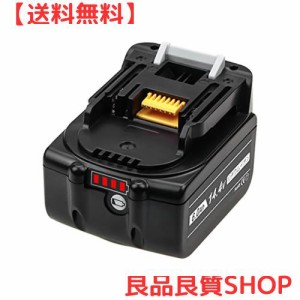 DOSCTT 互換 マキタ 14.4v バッテリー bl1460b 6.0Ah 大容量 バッテリー マキタ インパクト 14.4v バッテリー 電動工具 14.4v バッテリー