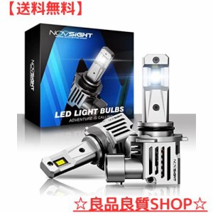 NOVSIGHT HB4 55W 12000LM 無極性 LEDヘッドライトHB4 切れのいいカットライン 6500K 新車検対応 高品質LEDチップ搭載 高輝度 DC9-32V 36