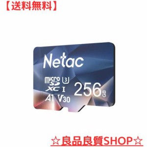 Netac Microsdカード 256GB 最大100MB/s Switchマイクロsdカード対応 microSDXC UHS-I U3 A1 V30 C10 Exfat形式 メーカー正規品認証