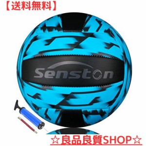 Senston バレーボール 公式サイズ5 ソフトタッチ 高校練習バレーボール 軽量 屋内屋外 ビーチ バレーボール