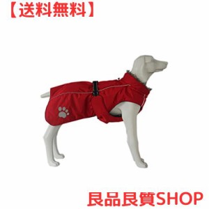 ASMPET 犬 服 大型犬 防寒 ダウン 冬用 ドッグウェア 犬服 秋冬 防風 愛犬のお散歩 ドッグウェア ペット服 防水 夜間反射 犬 コート フリ