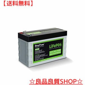 RoyPow 12V 6Ah リン酸鉄リチウムイオンバッテリーLiFePO4 電動リール用バッテリー 3500サイクル BMSバッテリシステム内蔵 子供用スクー