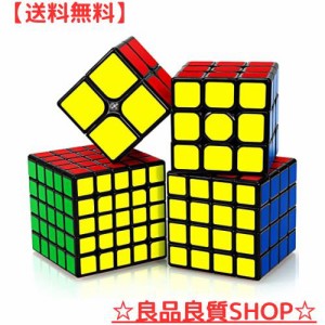 QiYi マジックキューブ Magic Cube [2022最新] 魔方 3x3 競技用 立体パズル ポップ防止 世界基準配色 ver4.0 ポッ 対象年齢：6歳以上 (マ