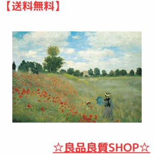 CHENGQI ジグソーパズル 1000ピース ポピー畑 モネ 世界名画 完成サイズ70x50cm 推奨年齢14歳以上