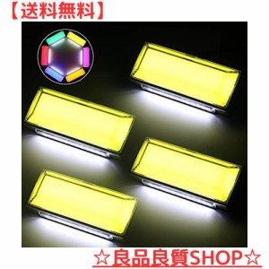 LED サイドマーカー 路肩灯機能付き OPPLIGHT 防水 IP67 DC10V-50V 12V/24Vトラック専用 レモンイエロー(マーカー) ホワイト(路肩灯) 全