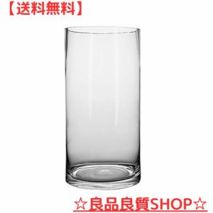 ガラスの花瓶 透明 花器 フラワーベース 30cm ガラスベース ガラスボトル アレンジ インテリア 水栽培 生け花 造花 おしゃれ シンプル イ