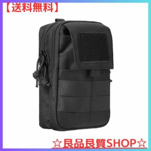 LefRight 多用途 MOLLE モール 携帯電話 スマートフォン ベルト ポーチ ミリタリー スタイル ウエスト バッグ メンズ アウトドア