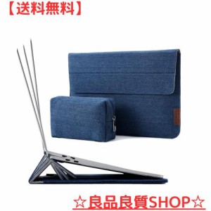 Omnpak 折り畳み式 パソコンケース 13インチ 13MacBook Air M1 2020-2018 2020 New Mac-Book Air/Mac-Book Pro Surface Pro X/8/7/6/5/4/