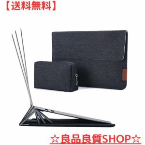 Omnpak 折り畳み式 パソコンケース 13インチ 13MacBook Air M1 2020-2018 2020 New Mac-Book Air/Mac-Book Pro Surface Pro X/8/7/6/5/4/