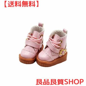 rakulifey オビツ11靴 ブーツ ＯＢ11用シューズ オビツドール11ｃｍ用品 5色 誕生日プレゼント (ピンク)
