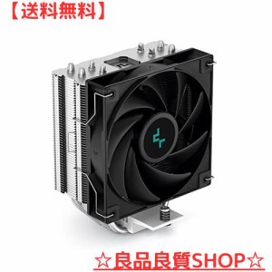 DeepCool AG400 CPUクーラー220W TDP 6mm X 4ニッケルメッキ銅熱パイプ120mmファンPWM 2000RPM 75.89CFM LGA1700/1200/1151/1150/1155 AM