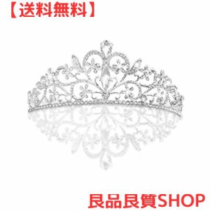 ティアラ カチューシャ ヘアアクセサリー 王冠 ヘッドドレス 結婚式 ウェディングアクセサリー パールカチューシャ 撮影/パーティ/七五三