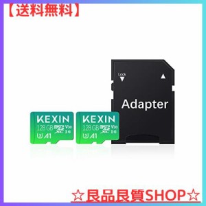 KEXIN MicroSD 128GB 2個セット SDXC UHS-I U3 85MB/s SDカード 128gb Class10 マイクロSDカード 128GB Nintendo Switch 動作確認済 超高