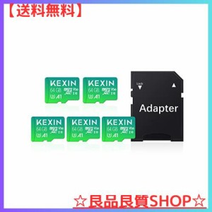 KEXIN MicroSD 64GB 5個セット SDXC UHS-I U3 85MB/s SDカード 64gb Class10 マイクロSDカード 64GB Nintendo Switch 動作確認済 超高速