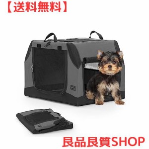 Petsfit 折りたたみソフトケージ ペットケージ ソフトクレート大型犬 中型犬 犬 折りたたみソフトケージ ペットケージ