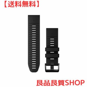 ガーミン(GARMIN) Fenix7X Pro/epix Pro 51mm 対応 QuickFit 交換用バンド 26mm Black 【日本正規品】