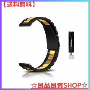 [CeiBand] バンド 18mm 20mm 22mm ステンレス製 時計バンド 交換ベルト 金属ベルト メタルストラップ スマートウォッチバンド クイックリ