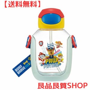 スケーター(Skater) 水筒 ストロー付き 530ml パウ・パトロール 23 ストロー水筒 ワンプッシュ 子供用 PDSH6DX-A