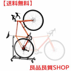 Sttoraboks 縦置き自転車 スタンド 直立サイクルスタンド 高さ調整が可能 自転車ディスプレイスタンド 室内保管用 自転車バイクスタンド 