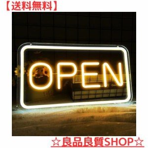 IMEGINA OPENネオンサイン ネオン看板 LEDネオンライト ネオン管 USB給電 インテリアライト 店舗看板 雰囲気作り おしゃれ かわいい バー