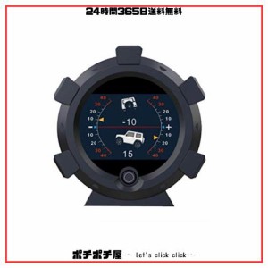 OBEST X95 多機能メーター コンパス GPS スピードメーター自動車傾斜計 スピードメーター 車両角度勾配計 オフロード専用5Ｖ-28Ｖ