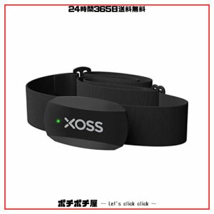 XOSS X2 心拍センサー Bluetooth 5.0/ANT+ 多機能 IP67防水 心拍モニター ハートレートモニター サイクルコンピュータ/スポーツウォッチ/