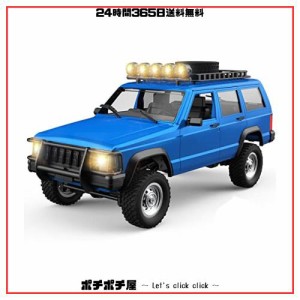 DEERC ラジコン クローラー ホビー ラジコンカー オフロード Jeep ジープ 改造やカスタム可能 1/12スケール 四輪駆動 超リアル 操作時間8