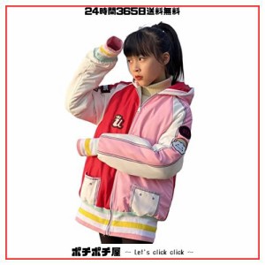 [BASETAKE] ワンピース ウタ コスプレ 子供 綿を入れて厚くする 女の子 冬服 中綿 コート キッズ おしゃれ パーカー ヘッドホン 付き UTA