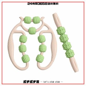 フォームローラー 筋膜リリース ローラー手持ち挟む式筋膜 足 脚 腰 首 腕 太もも ふくらはぎマッサージ脚やせ ローラー ストレッチ フィ