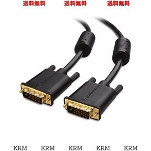 Cable Matters DVI ケーブル 2m DVI-D ケーブル 金メッキ端子 2K解像度 DVI-D デュアルリンクケーブル DVI-DVI オス オス ディスプレイケ