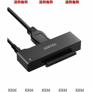 Unitek SATA to USB3.0（USB-A+USB-C) 変換ケーブル 2.5 3.5インチ HDD/SSD などのハードドライブとSATA 光学ドライブ に対応 SATAI/II/I