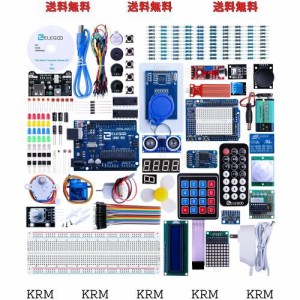 ELEGOO Arduino用のUNO R3 最終版スタータキット UNOチュートリアル付 (63 Items)