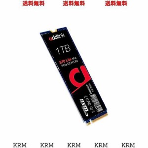 addlink S70 Lite 台湾製 1TB PCIe Gen3.0x4(転送速度3,200MB/秒) NVMe M.2 2280 内蔵SSD 低消費電力・耐振動・耐衝撃性 メーカー5年保証