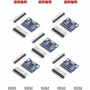 VKLSVAN 5個 MPU-6050 6DOF GY-521 MPU6050 3軸ジャイロスコープ + 加速度センサーモジュール Arduinoと互換