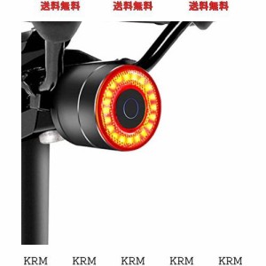 テールライト 自転車 G keni ブレーキランプ 自動点滅 高輝度 USB充電式 アルミ合金製 IP65防水 ロードバイク クロスバイク サイクル リ