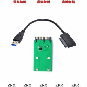 Xiwai USB 3.0 - mSATA 50ピン SSD ＆ 1.8インチ Micro SATA 7+9 16ピン アダプター アドオンカード PCBA