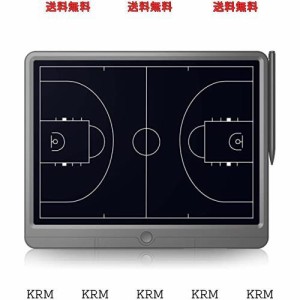 TUGAU アップグレード テニス/野球/フットボール/バスケットボールコーチングボード 15インチ大画面 電子戦略 タクティカルマーカーボー