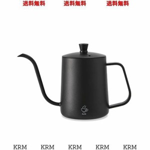 VKCHEF コーヒーポット コーヒー ドリップ ポット ドリップケトル コーヒー ケトル ドリップポット 細口 ミニ 600ml ステンレス製 キャン