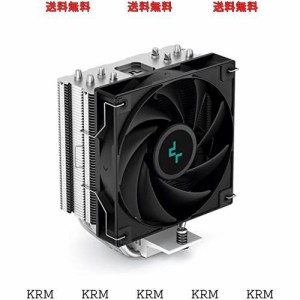 DeepCool AG400 CPUクーラー220W TDP 6mm X 4ニッケルメッキ銅熱パイプ120mmファンPWM 2000RPM 75.89CFM LGA1700/1200/1151/1150/1155 AM