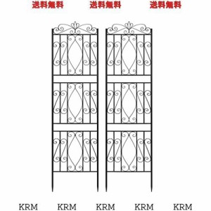 アイアン フェンス バラ トレリス ガーデンフェンス 柵 目隠し 庭 ガーデニング 薔薇フェンス 高さ182×幅50cm 園芸 花壇 屋外 おしゃれ 