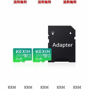 KEXIN MicroSD 128GB 2個セット SDXC UHS-I U3 85MB/s SDカード 128gb Class10 マイクロSDカード 128GB Nintendo Switch 動作確認済 超高