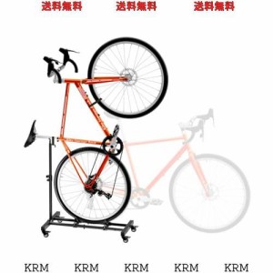 Sttoraboks 縦置き自転車 スタンド 直立サイクルスタンド 高さ調整が可能 自転車ディスプレイスタンド 室内保管用 自転車バイクスタンド 