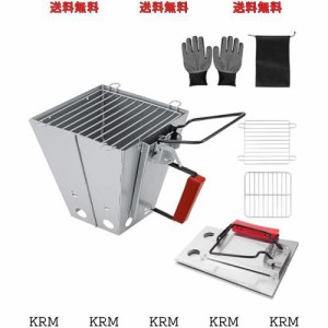 焚き火台 キャンプ 折りたたみ焚火台 1台多役 バーベキュー コンロ 煙突効果 火起こし器 軽量 bbq コンロ コンパクト 炊き火台 七輪 バー