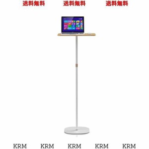 POLESTO スモールフロアスタンディングデスク サイドテーブル ベッドサイド ソファ 寝室テーブル 昇降式デスク テーブル ハイテーブル プ