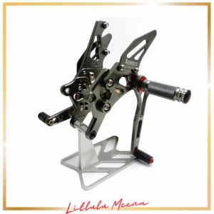 suba KEMIMOTO YAMAHA ヤマハ用 YZF-R25/R3 2014-2021 MT-03 MT-25 2015-2021 対応バックステップ アジャスター （ダークグレー）