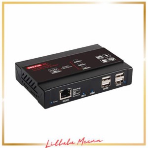 TreasLin HDMI エクステンダー 延長機器 HDMI to RJ45 LAN 変換アダプター HDCP 4K 1080P 対応 ディスプレイ CAT5E CAT6 LANケーブル KVM