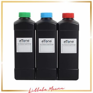 3×1000ミリリットル暗室化学貯蔵ボトルフィルム写真現像処理1リットル 3X 1000ml Darkroom Chemical Storage Bottles Film Photo Develo