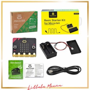 KEYESTUDIO BBC Micro:bit V2.21（マイクロビット）Microbitスターターキット 電子部品 キット 電子プログラミング セット